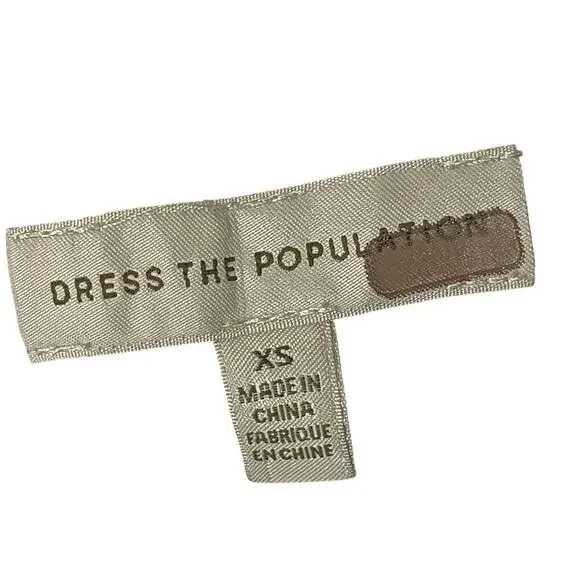 Dress the Population Jade Cutout Bodycon Dress XS Navy Long Sleeve Party - Picture 14 of 14